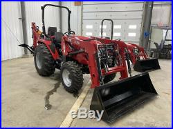 2019 TYM T394H 37hp Hydrostatic Tractor withLoader and Backhoe