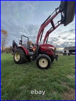 2019 YANMAR YT347 Tractor, Loader, Backhoe. 46 HP diesel with 4WD and HST Trans