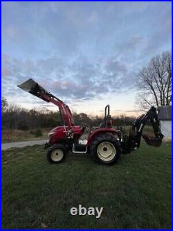 2019 YANMAR YT347 Tractor, Loader, Backhoe. 46 HP diesel with 4WD and HST Trans
