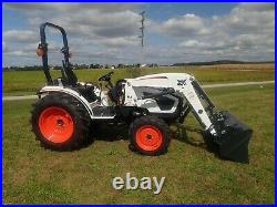 2020 BOBCAT CT2040 COMPACT TRACTOR With LOADER, 540 PTO, 4X4, 39.6HP DIESEL, MANUAL