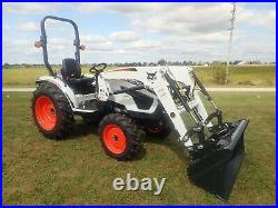 2020 BOBCAT CT2040 COMPACT TRACTOR With LOADER, 540 PTO, 4X4, 39.6HP DIESEL, MANUAL
