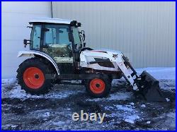 2020 BOBCAT CT5555 TRACTOR With LOADER, CAB, 4X4, 3 PT, 540 PTO, HEAT A/C, 33 HRS