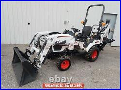 2020 Bobcat Ct1025 Tractor/ Fl6 Loader & Bh66 Backhoe, 24.5 HP Diesel, 4x4, Hydro