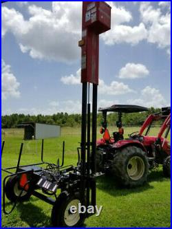 2020 Farm King Post Pounder Model 2400 with mast extender