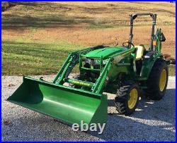 2020 John Deere 4044M with 400E Loader and 485A Backhoe attachment