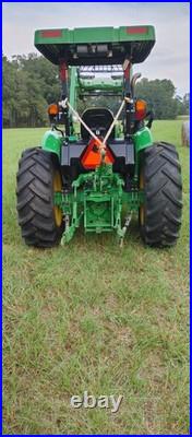 2020 John Deere 5075E 4x4 Tractor 818 Hrs 520M Loader QA Forks 2020 John Deere 5075E 4x4 Tractor 818 Hrs 520M Loader QA Forks