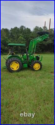 2020 John Deere 5075E 4x4 Tractor 818 Hrs 520M Loader QA Forks 2020 John Deere 5075E 4x4 Tractor 818 Hrs 520M Loader QA Forks