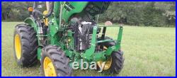 2020 John Deere 5075E 4x4 Tractor 818 Hrs 520M Loader QA Forks 2020 John Deere 5075E 4x4 Tractor 818 Hrs 520M Loader QA Forks