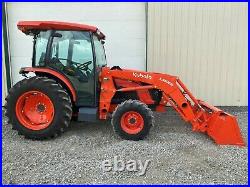 2020 KUBOTA MX6000HSTC TRACTOR With LOADER, CAB, 4X4, 540 PTO, 101 HOURS, 59 HP