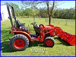 2020 Kubota B2301 HST Tractor and frontend loader only 19 Hours Kubota Warranty