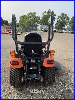 2020 Kubota BX2380 with Loader & 54 Mower Deck Unit Only Has 16 Hours