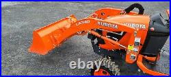 2020 Kubota BX23S Compact Loader Tractor WithBackhoe. Only 22 Hours! Warranty