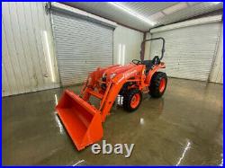 2020 Kubota L2501 Hst With Orops, 4x4, Manual Quick Attach, La 525 Loader