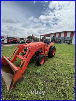 2020 Kubota L3901 tractor with loader