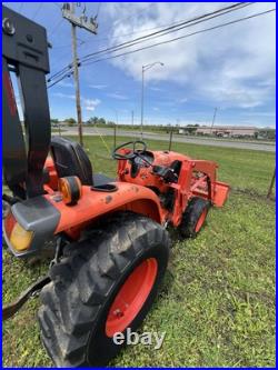 2020 Kubota L3901 tractor with loader