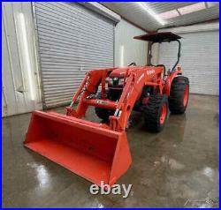 2020 Kubota Mx5400 Tractor, Orops, La1065 Loader With Skid Steer Quick Attach