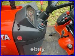 2020 Kubota b23s tractor with loader, backhoe and cutter under 300 hours