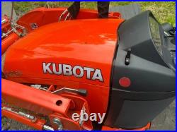 2020 Kubota b23s tractor with loader, backhoe and cutter under 300 hours
