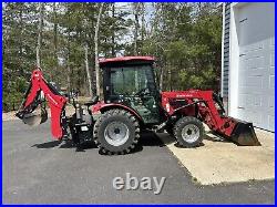 2020 Mahindra Tractor Model 2545 45 HP With Heated And Air conditioning Enclosed