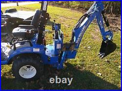 2020 New Holland Workmaster 25s Compact Tractor with Loader Backhoe