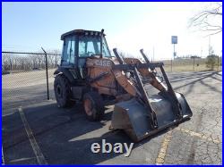2021 Case Construction 570N EP 4x4 Skip Loader Enclosed Cab Tractor