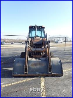 2021 Case Construction 570N EP 4x4 Skip Loader Enclosed Cab Tractor