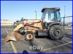 2021 Case Construction 570N EP 4x4 Skip Loader Enclosed Cab Tractor