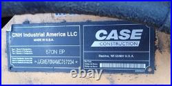 2021 Case Construction 570N EP 4x4 Skip Loader Enclosed Cab Tractor