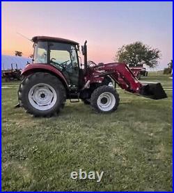 2021 Case IH Farmall 75C Tractor 130 Hours MFWD 74 HP Enclosed Cab Loader