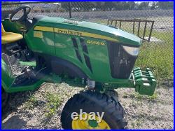 2021 John Deere 4066M Tractor Two Box Blades 30 Hours Turbocharged 4WD
