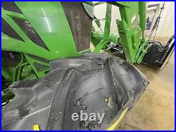 2021 John Deere 5115r Cab 4wd Loader Tractor With 4-n-1 Bucket