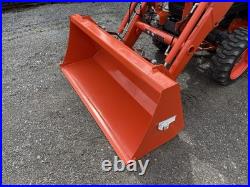 2021 KUBOTA LX2610 COMPACT TRACTOR With LOADER 4X4 A/C CAB 3RD VALVE -LOW HR