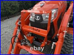 2021 KUBOTA LX2610 COMPACT TRACTOR With LOADER 4X4 A/C CAB 3RD VALVE -LOW HR
