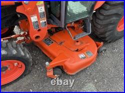 2021 KUBOTA LX2610 COMPACT TRACTOR With LOADER 4X4 A/C CAB 3RD VALVE -LOW HR