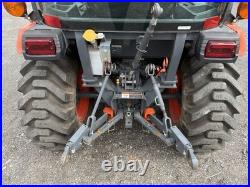 2021 KUBOTA LX2610 COMPACT TRACTOR With LOADER 4X4 A/C CAB 3RD VALVE -LOW HR