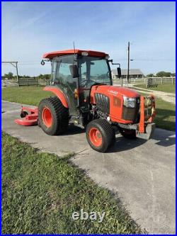 2021 Kubota L3560HSTC-LE 66 Hours AC Stereo Turf Tires 3 Point Quick Attach