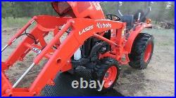 2021 Kubota tractor 4x4 L2501 HST Diesel with LA525 loader ONLY HAS 15 HRS