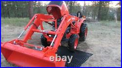 2021 Kubota tractor 4x4 L2501 HST Diesel with LA525 loader ONLY HAS 15 HRS