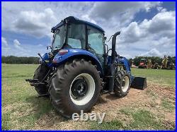 2021 New Holland Powerstar 90 Cab 4wd Loader Tractor With Low Hours2021 New Hol