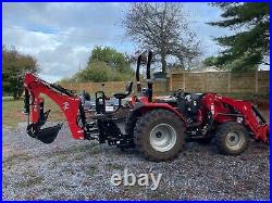 2021 RK37 4x4 tractor with backhoe