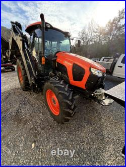 2021 kubota 4x4 m5-091 long arm terrain king side arm boom mower bush hog