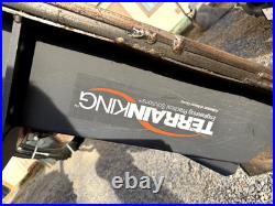 2021 kubota 4x4 m5-091 long arm terrain king side arm boom mower bush hog