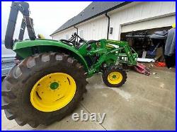 2022 JOHN DEERE 4044M TRACTOR With LOADER, 331 HRS, 4WD, HYDRO, 44HP & PTO HP 38