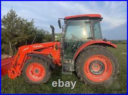 2022 Kubota M4-071HDC12 Tractor with Loader 110 Hours 73 HP Enclosed Cab