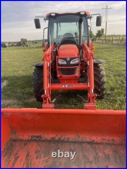 2022 Kubota M4-071HDC12 Tractor with Loader 110 Hours 73 HP Enclosed Cab