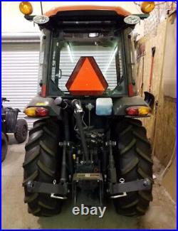 2022 Kubota M4-071 Tractor 2 Hours 72 HP 4WD Enclosed Cab Grilled Guard