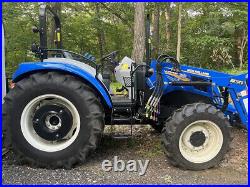 2022 New Holland Workmaster 75 Utility Tractor 24.5 Hours FTP Turbocharged