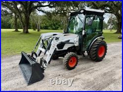 2023 Bobcat Ct2540 Compact Tractor 4x4 Enclosed A/c Cab Only 112 Hours