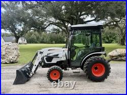 2023 Bobcat Ct2540 Compact Tractor 4x4 Enclosed A/c Cab Only 112 Hours
