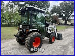 2023 Bobcat Ct2540 Compact Tractor 4x4 Enclosed A/c Cab Only 112 Hours